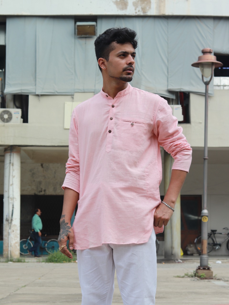 Buy Surkh Laal Printed Shirt With Pants by PUNIT BALANA MEN at Ogaan Online  Shopping Site